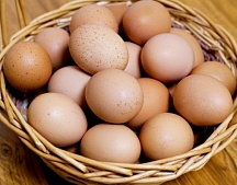 Яйца деревенские куриные